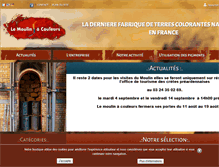 Tablet Screenshot of moulincouleurs.fr
